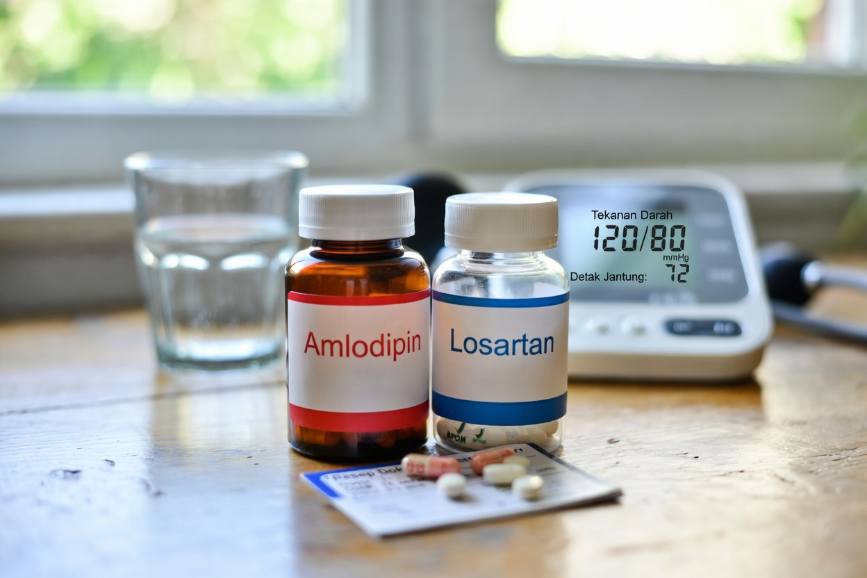 Efek Samping Amlodipine vs Losartan: Temukan Perbedaan Utama dan Tips Praktis untuk Pengelolaan Tekanan Darah yang Lebih Baik