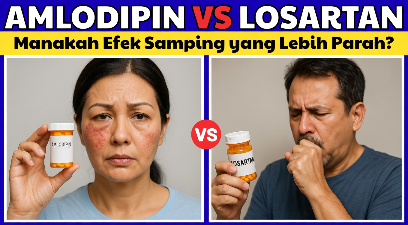 Efek Samping Amlodipine vs Losartan: Temukan Perbedaan Utama dan Tips Praktis untuk Pengelolaan Tekanan Darah yang Lebih Baik
