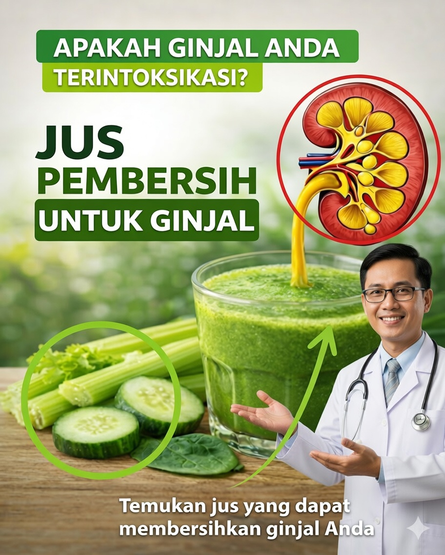 Jus detoks seledri: minuman alami yang dapat membantu membersihkan tubuh Anda