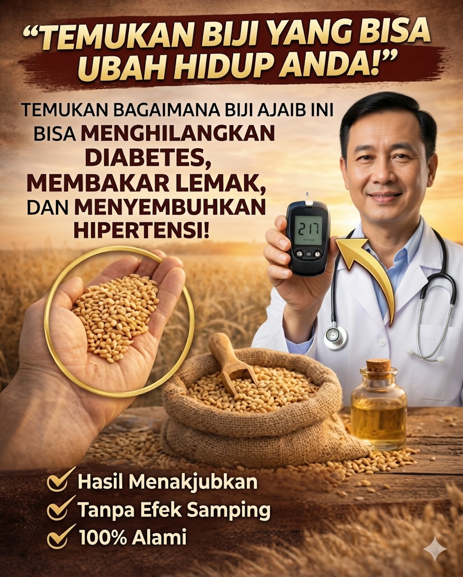 🌱 Biji yang disebut para dokter sebagai “emas nabati”: manfaat mengejutkan bagi kesehatan Anda
