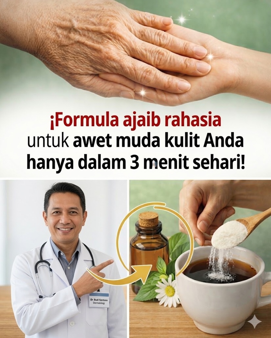 🌿 Perawatan 3 menit untuk mengurangi kerutan pada lansia: metode alami yang semakin mengejutkan banyak orang