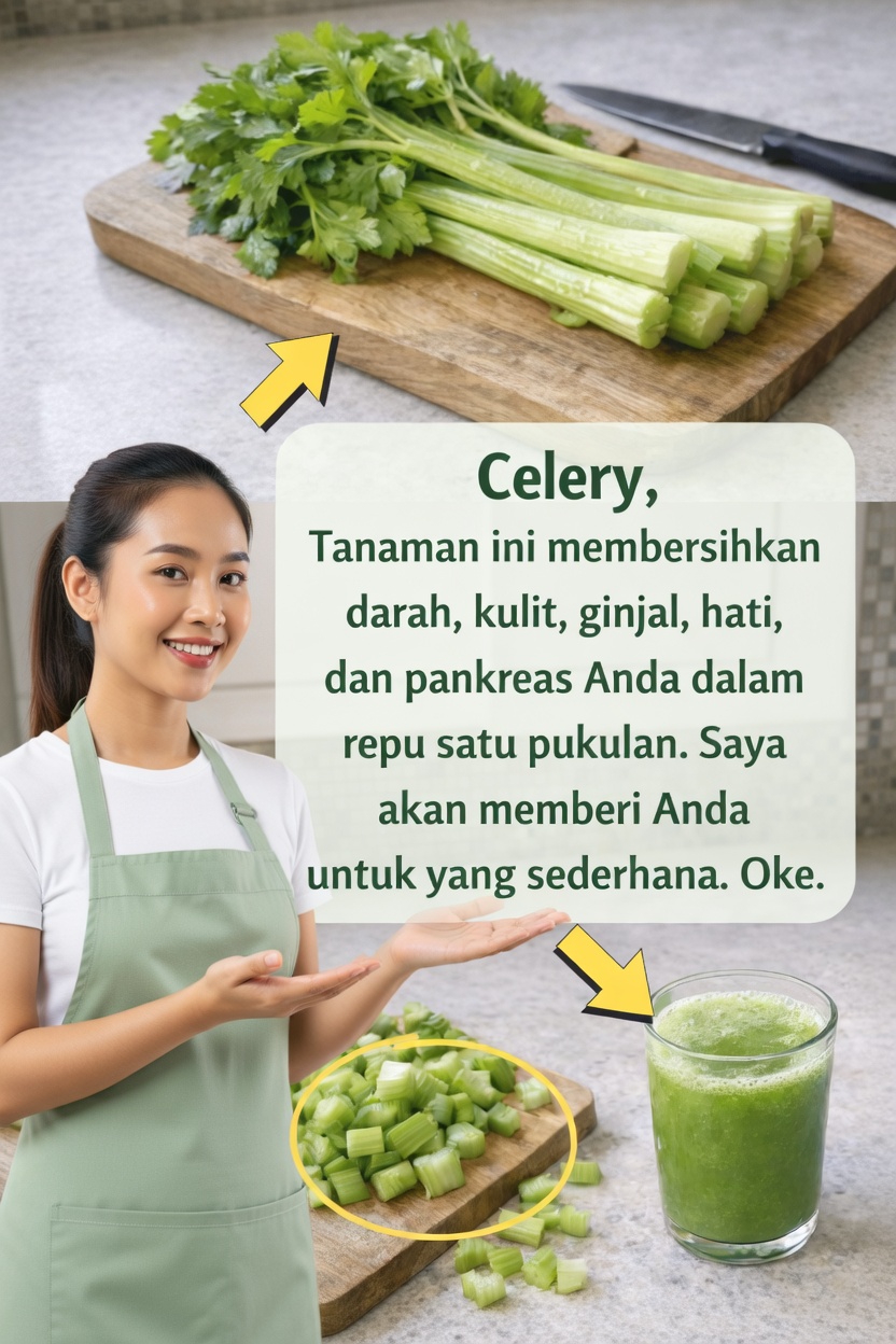Temukan Tren Sederhana Jus Seledri: Apa Kata Sains tentang Minuman Hijau Populer Ini