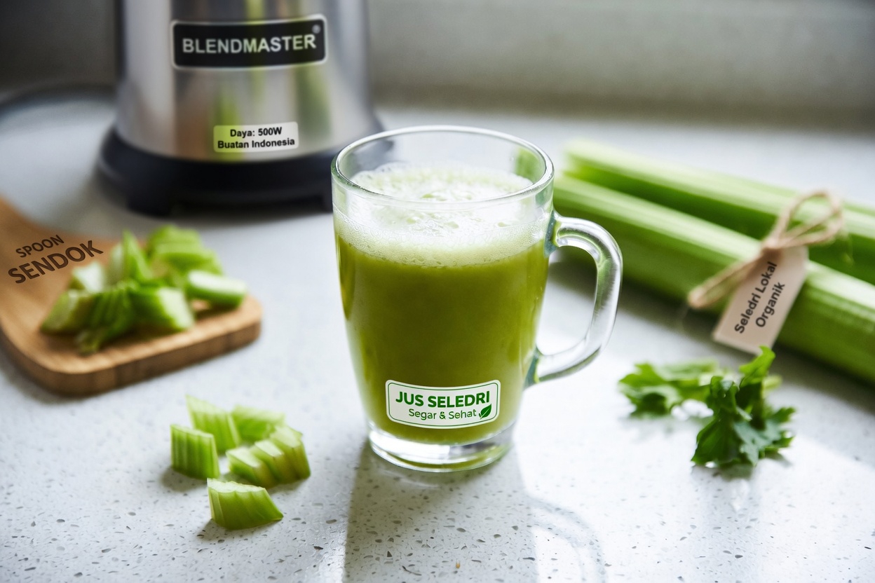 Temukan Tren Sederhana Jus Seledri: Apa Kata Sains tentang Minuman Hijau Populer Ini