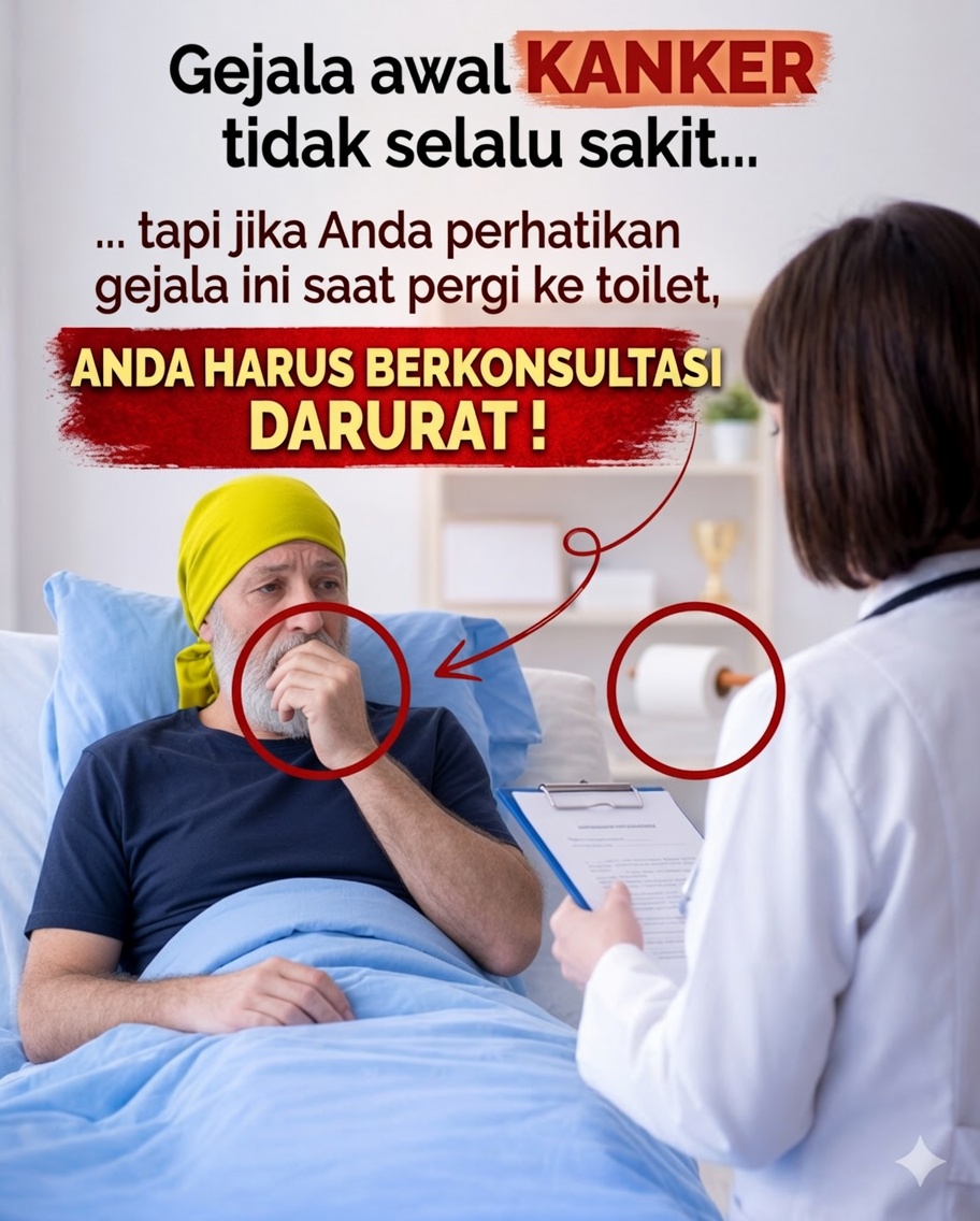 🚨 8 tanda kanker yang dapat muncul saat pergi ke toilet: gejala awal yang tidak boleh diabaikan