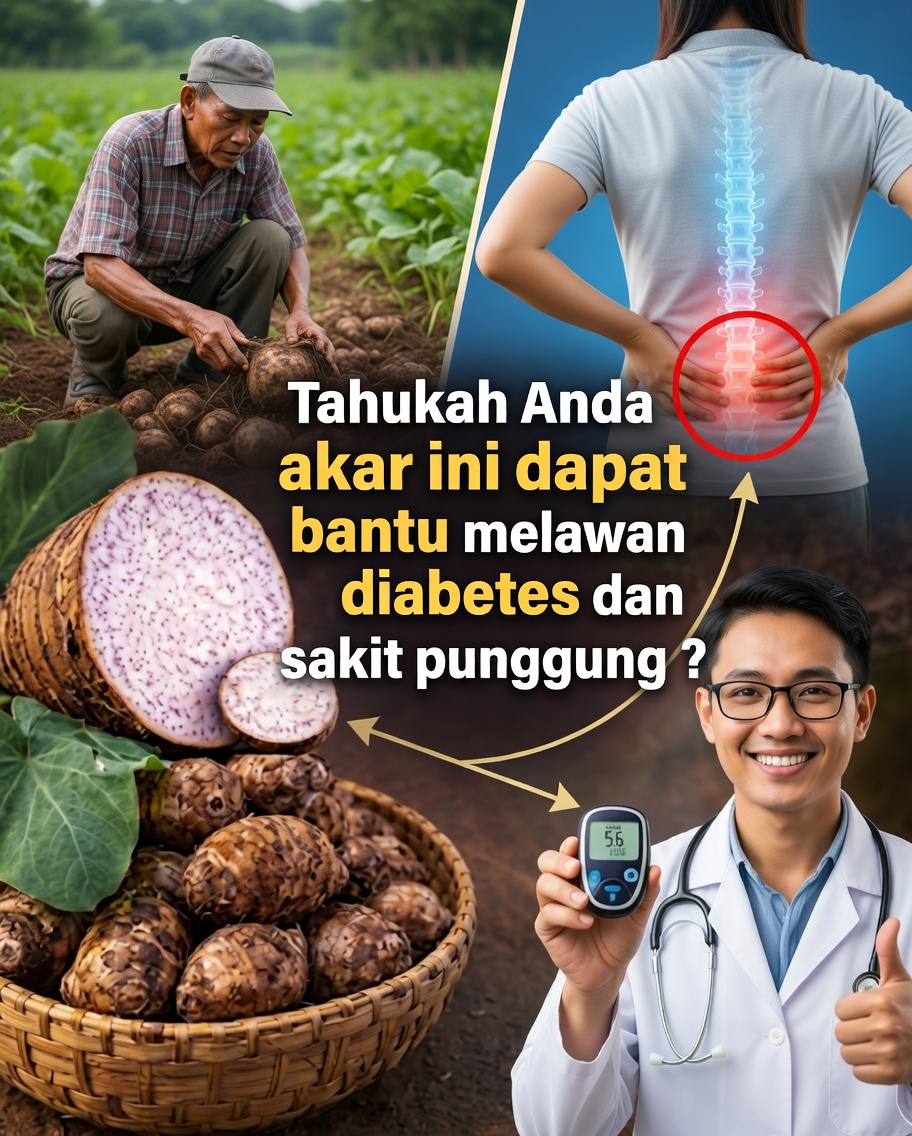 🌿 Akar talas: makanan super leluhur yang kembali untuk mengubah kesehatan Anda