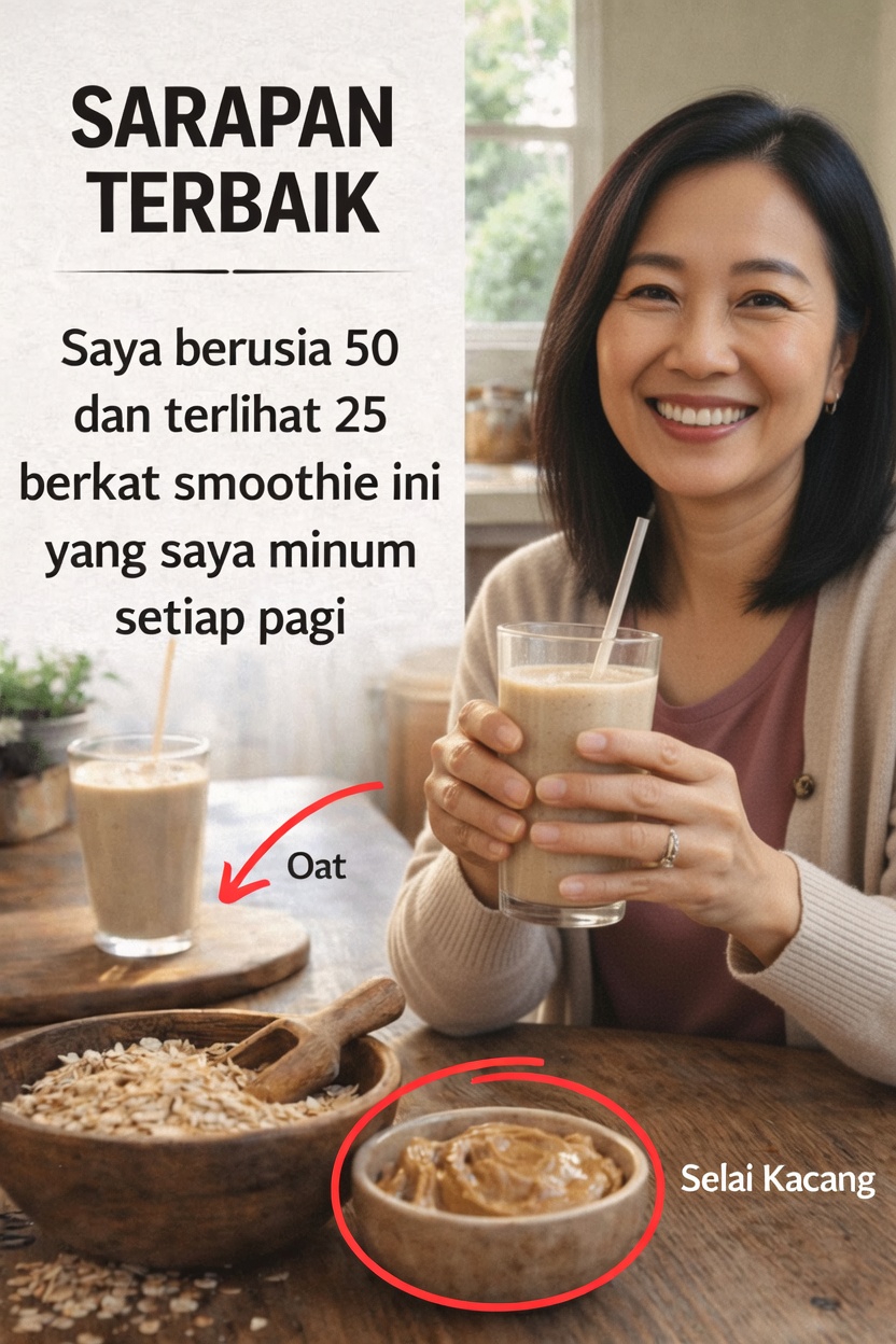 Bagaimana Rutinitas Smoothie Pagi yang Sederhana Dapat Mendukung Energi dan Kesehatan Anda Setelah Usia 50 Tahun
