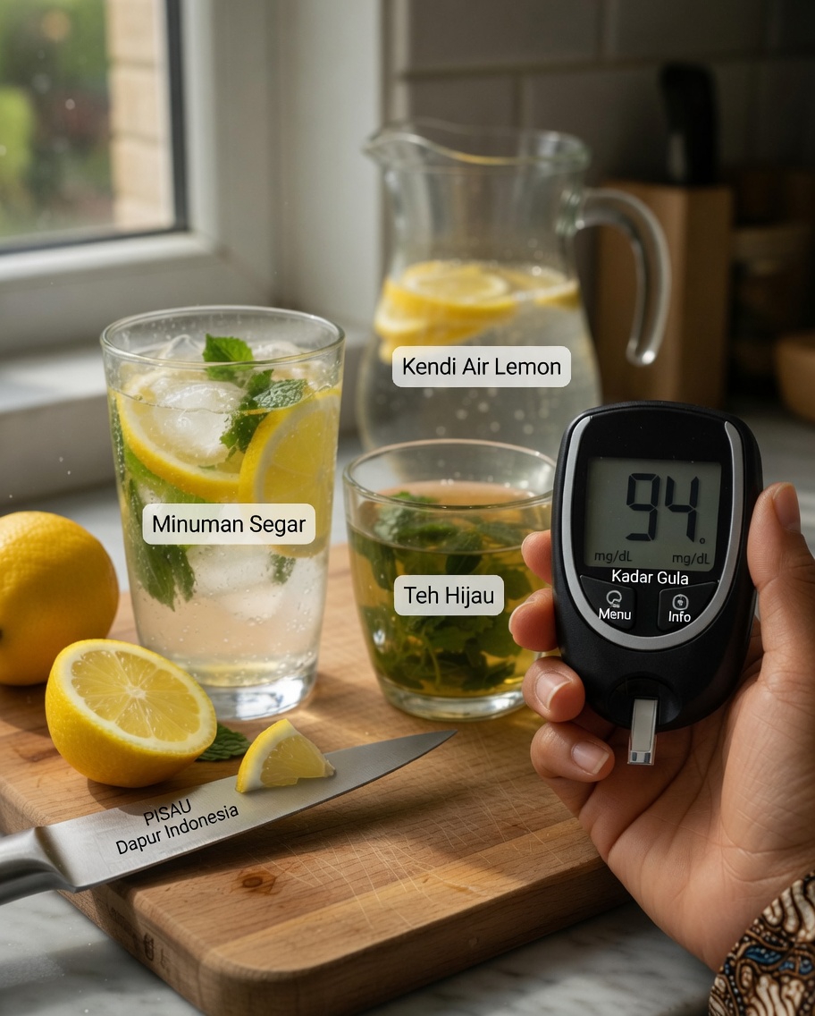 Cara Menyiapkan Minuman Lemon dan Mint Sederhana Ini Setiap Hari untuk Mendukung Kadar Gula Darah yang Sehat
