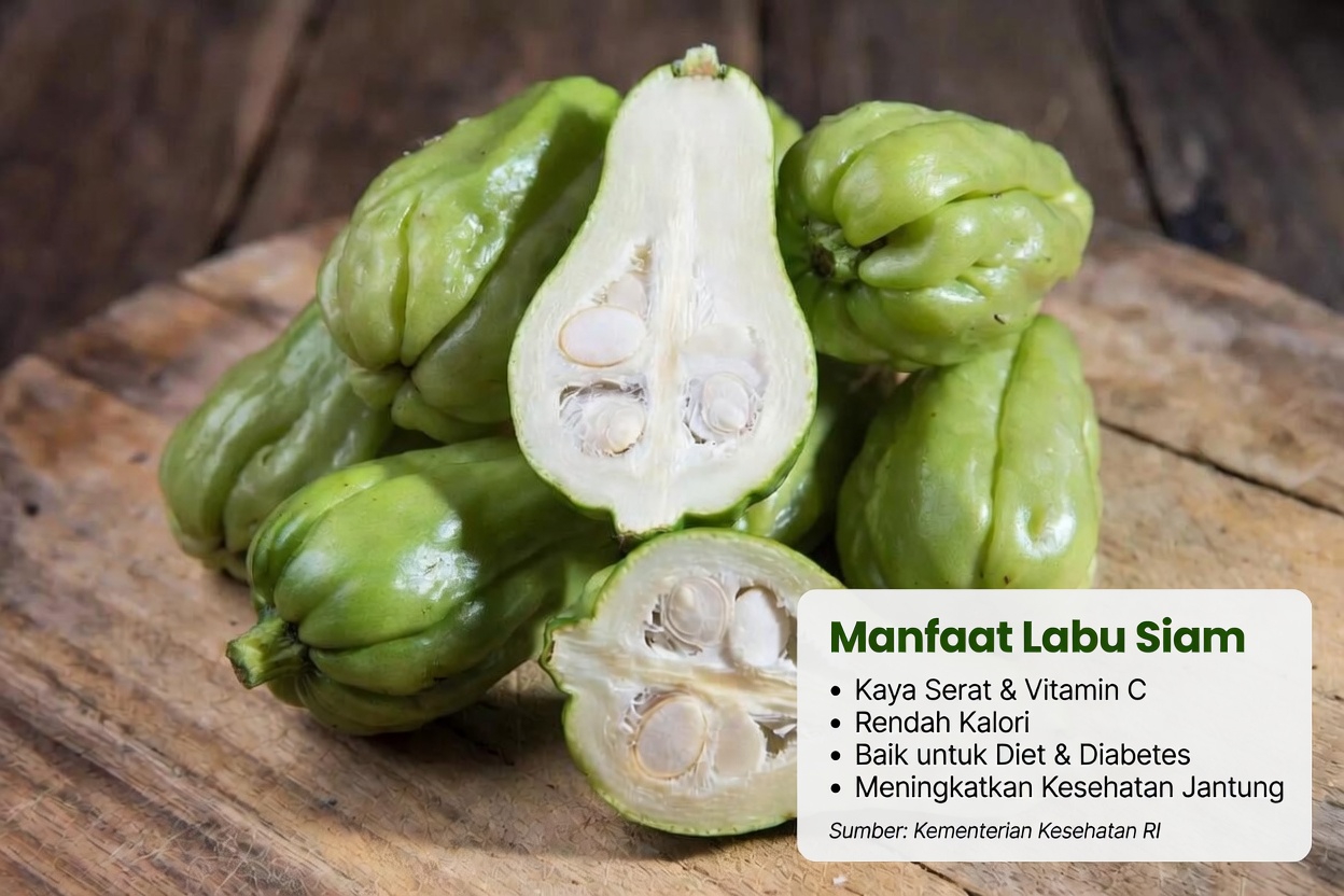 Labu Siam: Bisakah Sayuran Sehari-hari Ini Mendukung Kenyamanan Sendi dan Kesehatan Harian Anda?