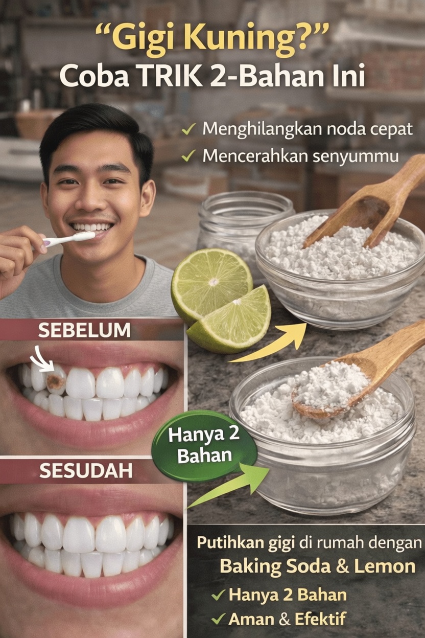 Apa yang WAJIB Anda Ketahui Sebelum Menggunakan Soda Kue untuk Memutihkan Gigi Anda