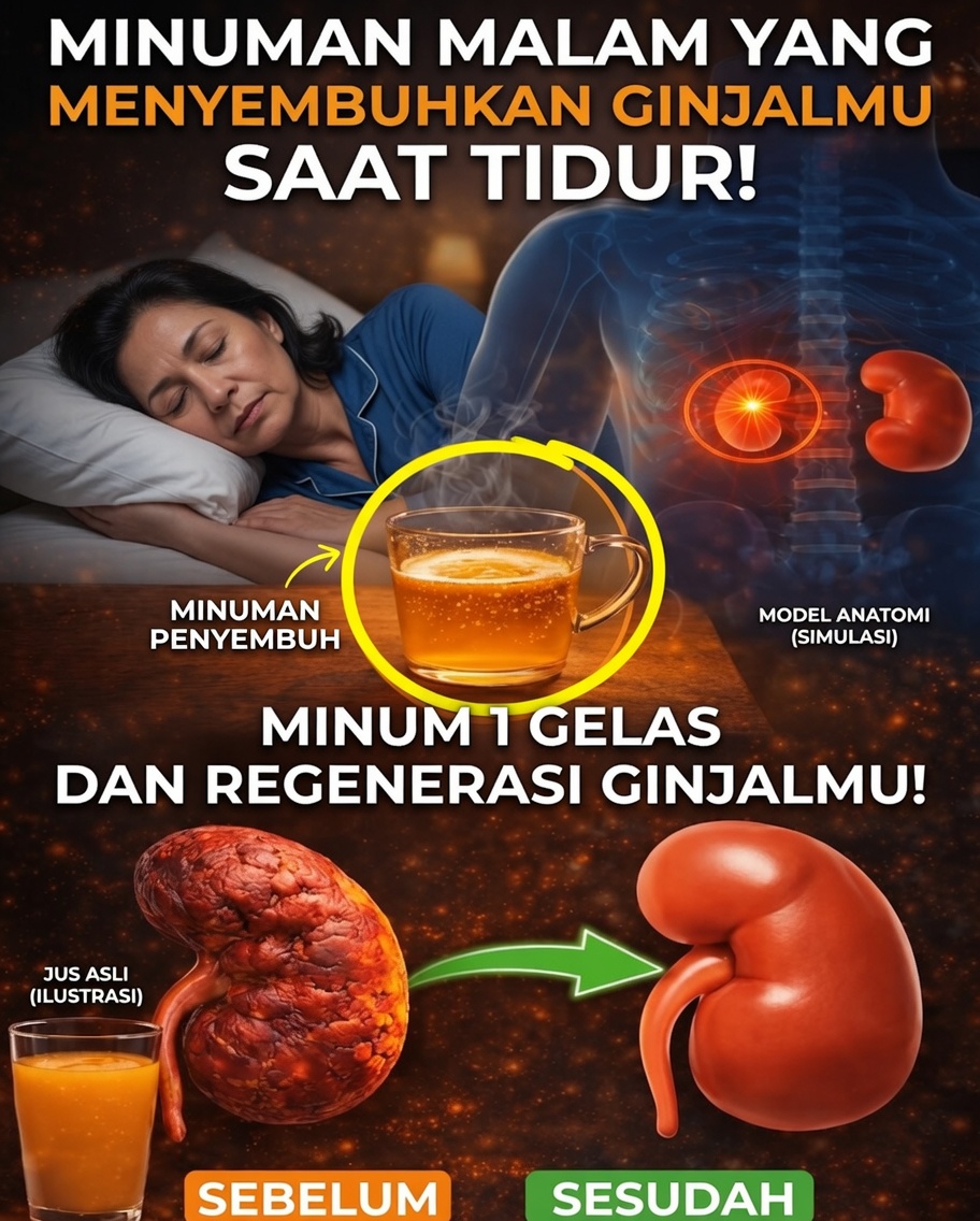 11 Minuman Malam yang Menenangkan untuk Mendukung Kesehatan Ginjal dan Pemulihan Saat Tidur