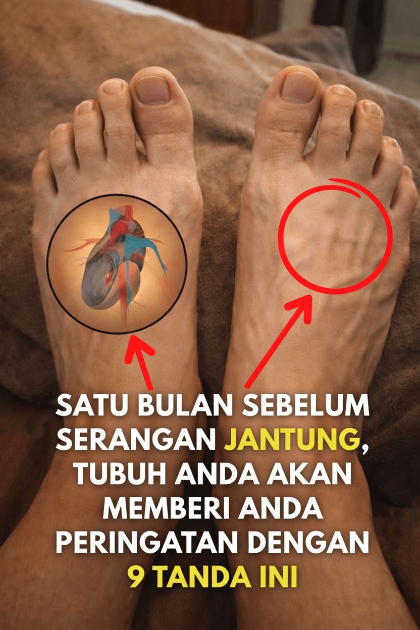 Apa Saja 9 Tanda yang Mungkin Ditunjukkan Tubuh Anda Satu Bulan Sebelum Serangan Jantung?