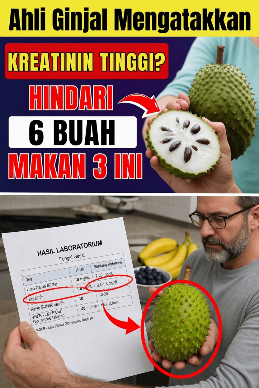 Kadar Kreatinin Tinggi? 6 Buah yang Mungkin Perlu Anda Batasi dan 3 Pilihan Ramah Ginjal untuk Dinikmati Sebagai Gantinya