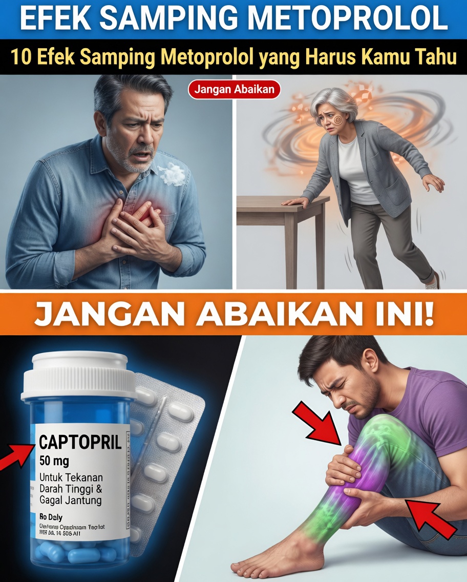 Apa 10 Efek Samping Umum Metoprolol dan Bagaimana Anda Dapat Mengenalinya Sejak Dini