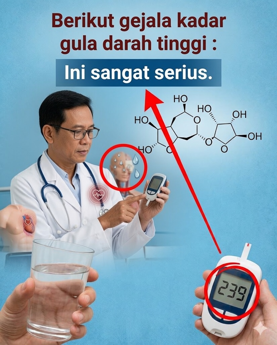 🚨 Tanda-tanda bahwa kadar gula darah Anda terlalu tinggi: gejala yang tidak boleh pernah diabaikan