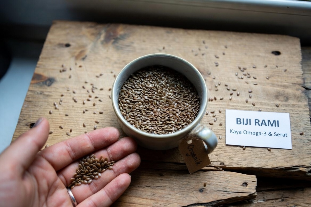 3 Biji Kaya Nutrisi: Biji Rami, Biji Chia, dan Biji Hemp yang Dapat Mendukung Kesehatan Mata Anda Secara Alami