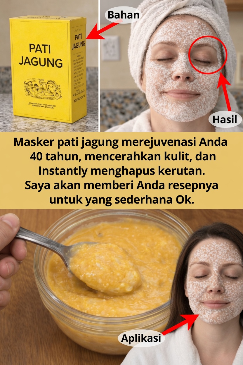 Apakah Tepung Maizena Baik untuk Wajah Anda? Masker DIY Sederhana untuk Kulit yang Lebih Cerah dan Lembut