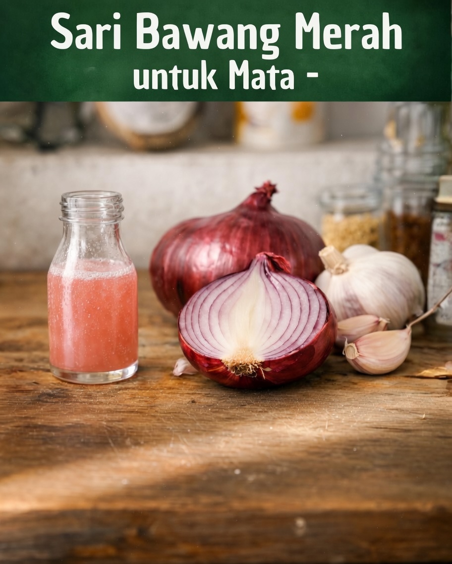 Jus Bawang untuk Mata: Dapatkah Bahan Dapur Ini Mendukung Kesehatan Penglihatan Anda?