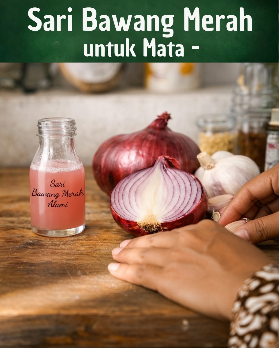 Jus Bawang untuk Mata: Dapatkah Bahan Dapur Ini Mendukung Kesehatan Penglihatan Anda?