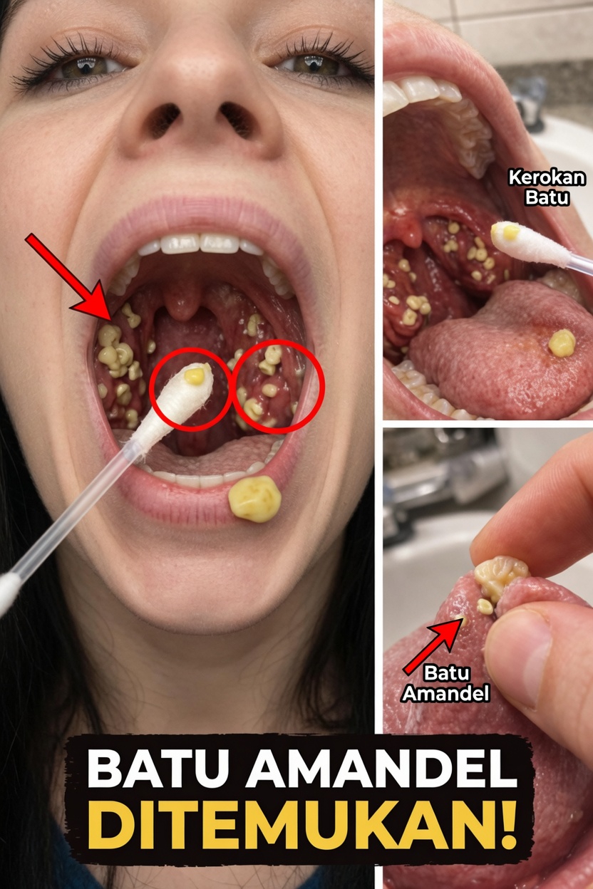 Batu Amandel: Apa Itu dan Mengapa Bisa Menjadi Penyebab Bau Mulut Anda yang Terus-Menerus