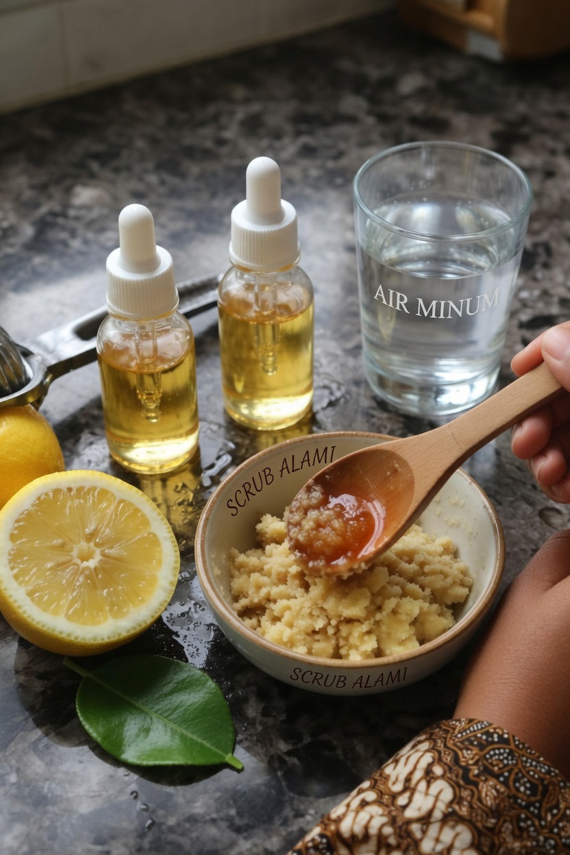 Usia di Atas 50? Cara Mencampur Minyak Jarak dengan Lemon, Jahe, Madu, dan Air untuk Rutinitas Perawatan Kulit Anda