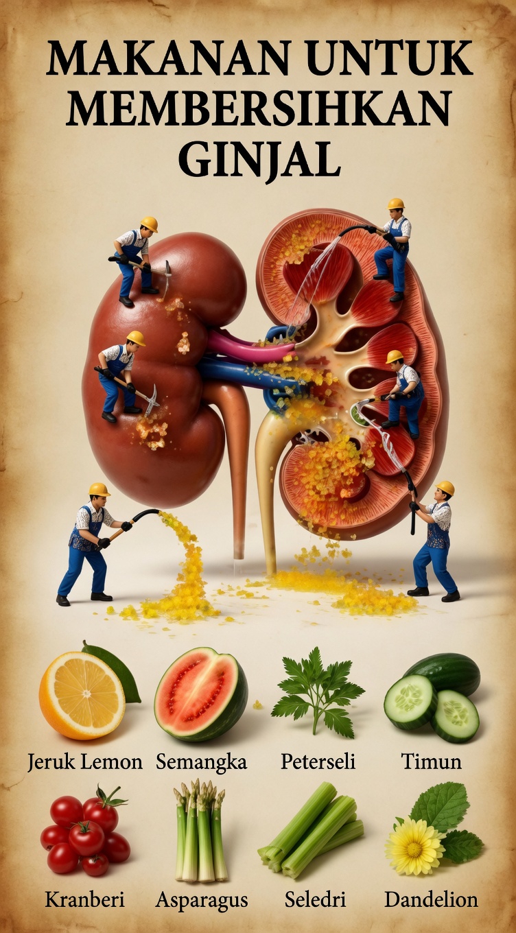 Temukan 7 Kebiasaan Harian Sederhana dan Makanan untuk Membantu Mendukung Kesehatan Ginjal Anda Secara Alami
