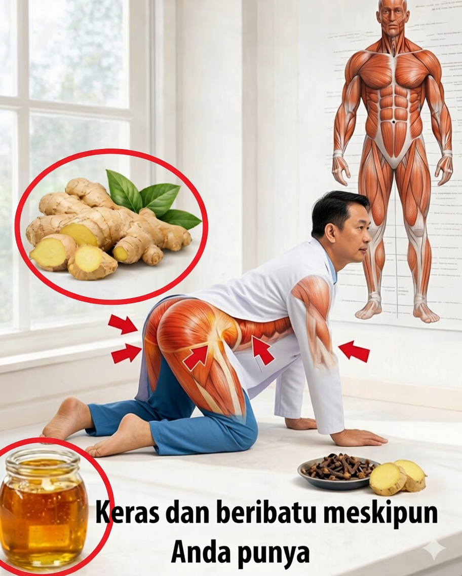 🌿 “Trio Emas”: jahe, cengkeh, dan madu — obat alami ampuh dengan banyak manfaat