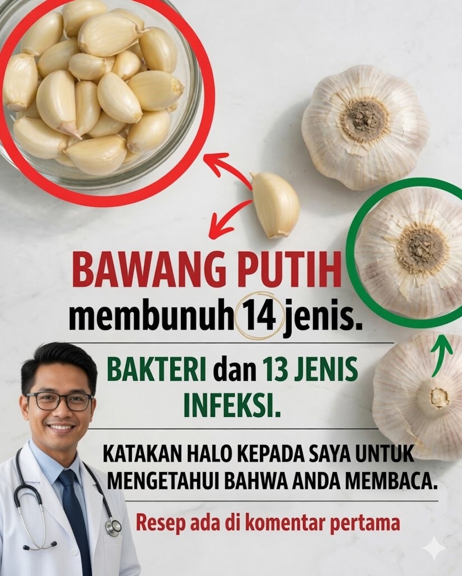 🧄 Bawang putih: obat alami yang sering diabaikan dan dapat mengubah kesehatan Anda