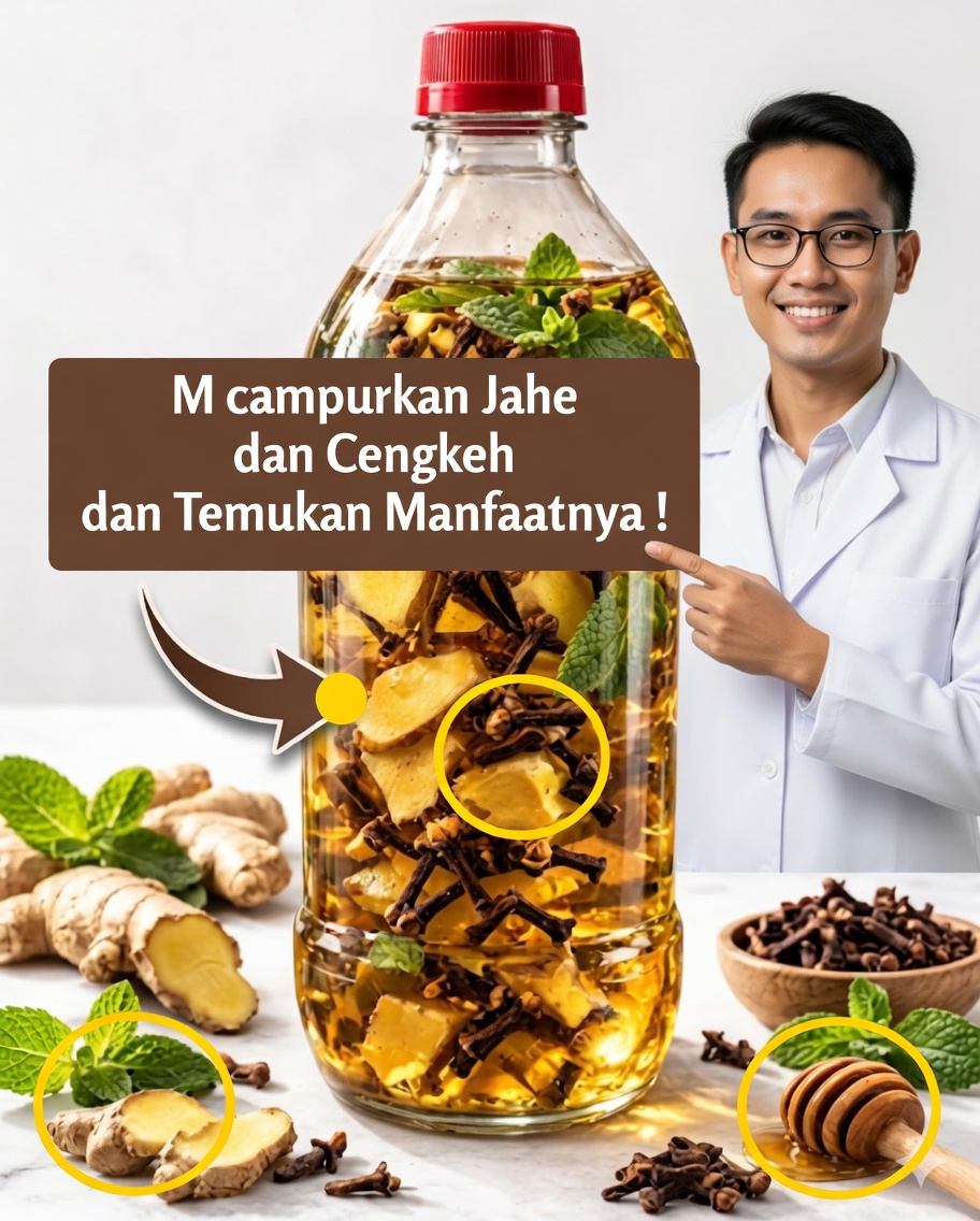 🌿 Jahe dan cengkeh: minuman alami ampuh yang semakin banyak diadopsi orang