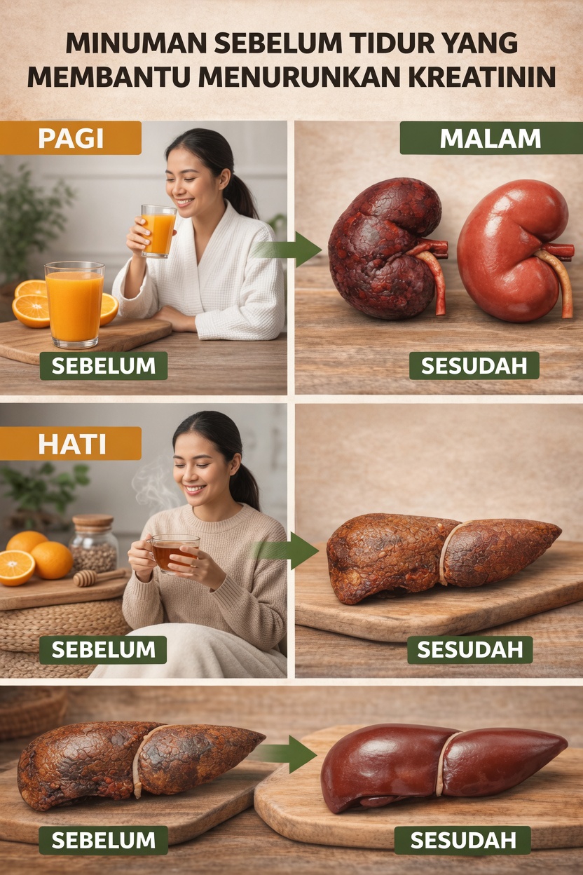11 Minuman Penenang Sebelum Tidur yang Bisa Anda Nikmati Sebelum Tidur untuk Mendukung Kadar Kreatinin yang Sehat dan Kesehatan Ginjal