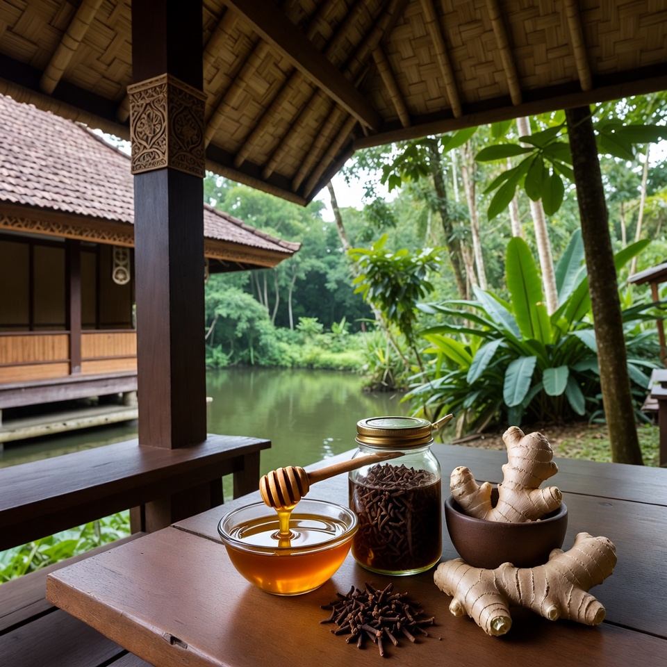 Jahe, cengkeh, dan madu: 18 manfaat kesehatan yang mengejutkan dari trio alami yang ampuh ini.