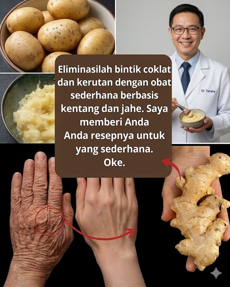 Hilangkan secara alami bintik-bintik cokelat dan kerutan: pengobatan rumahan untuk kulit yang lebih muda