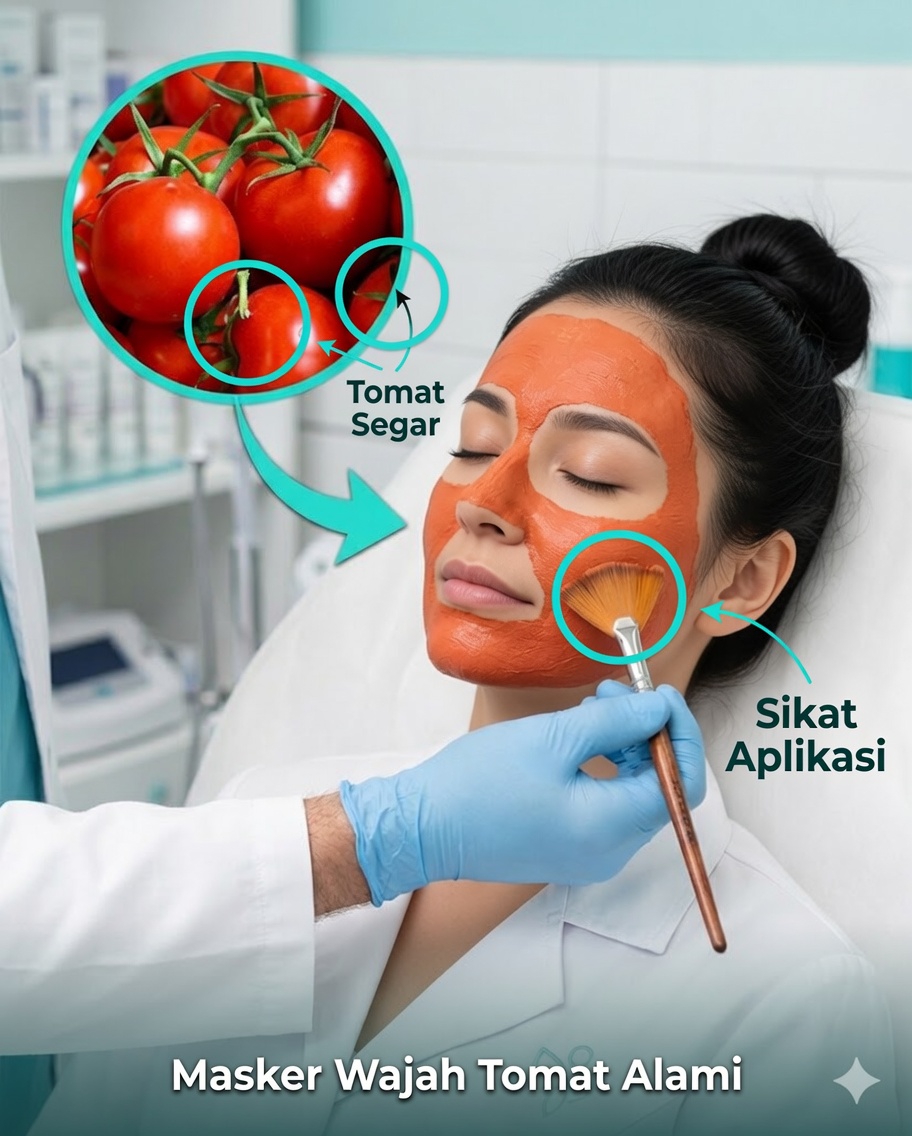 🍅 Tomat dan kolagen: masker alami yang dapat meremajakan kulit Anda di segala usia