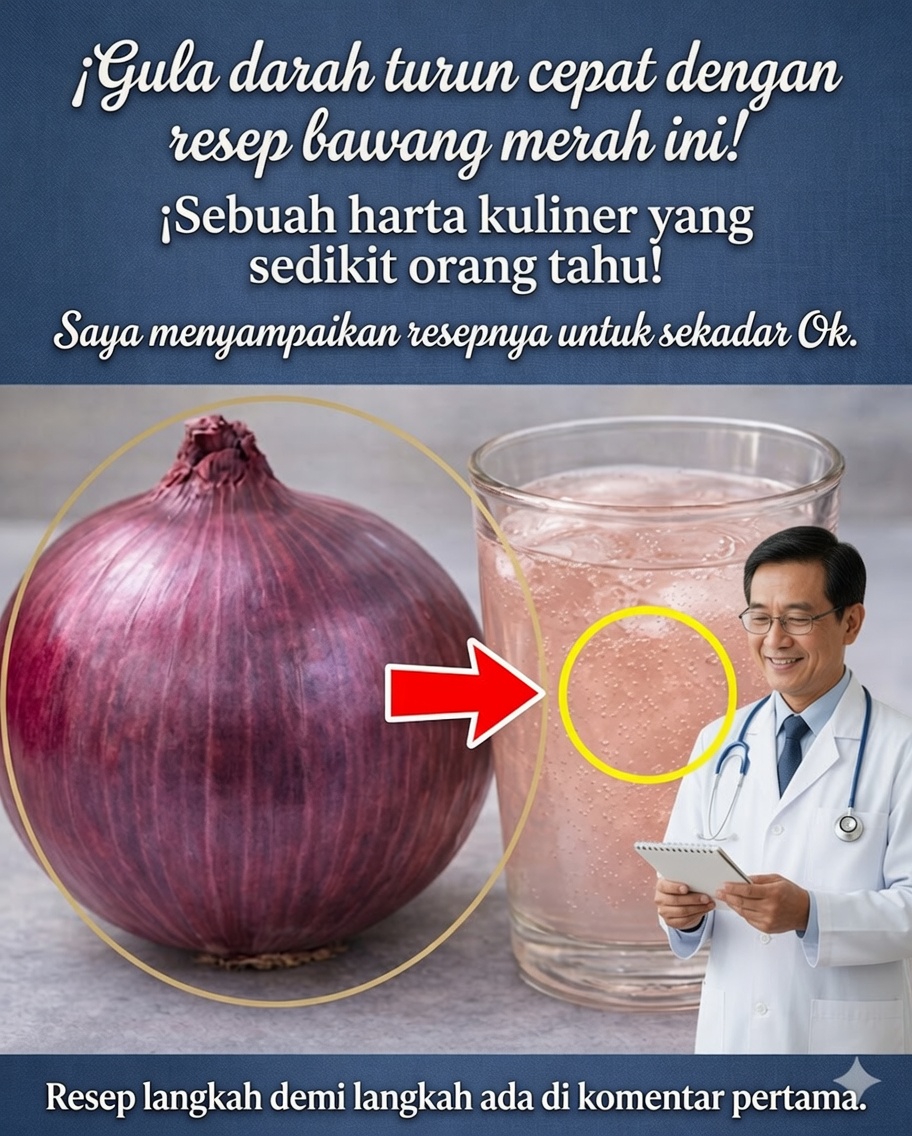 Bawang merah: sekutu alami untuk membantu mengatur kadar gula darah