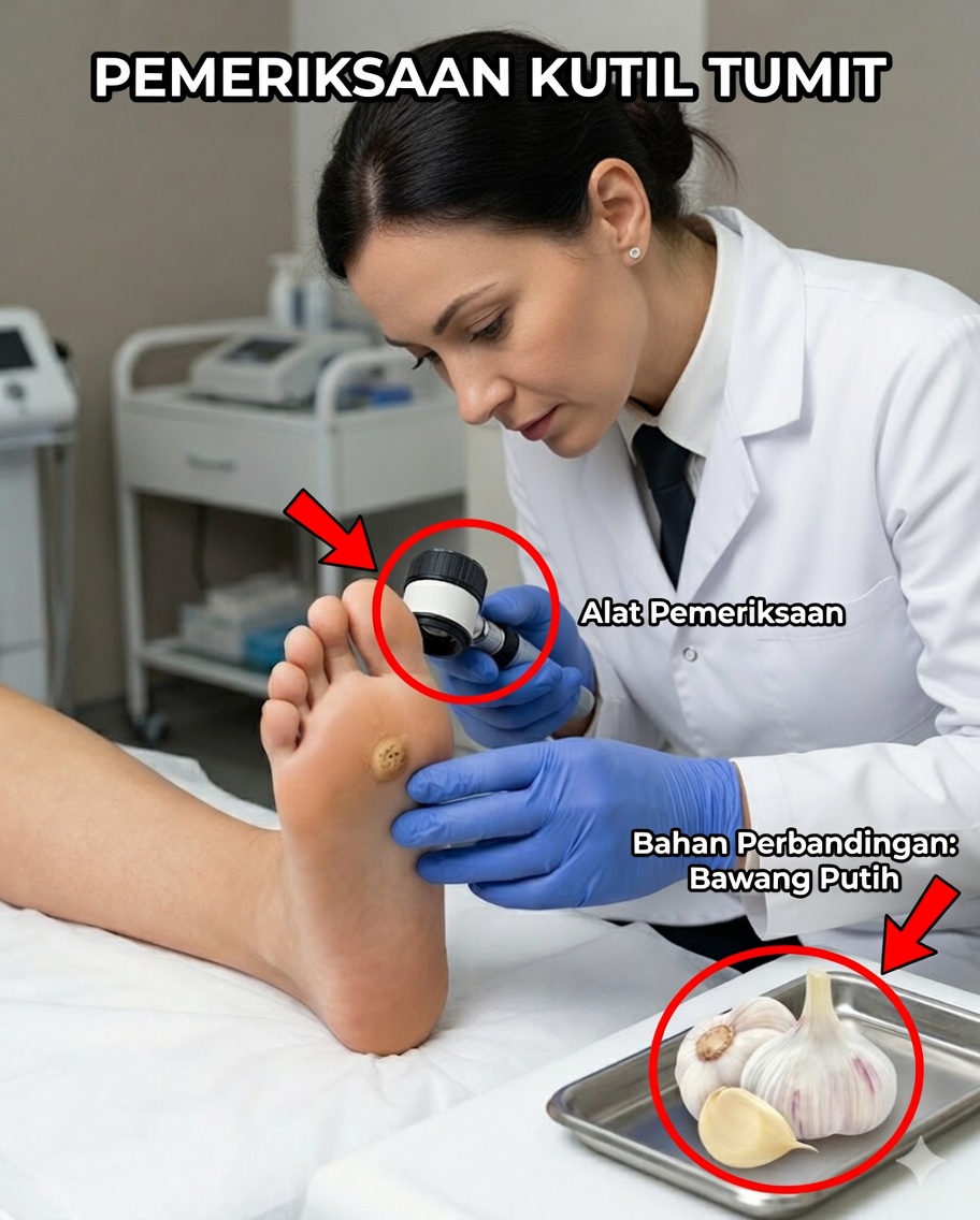 🧄 Hilangkan kutil plantar secara alami dengan pengobatan berbahan dasar bawang putih ini