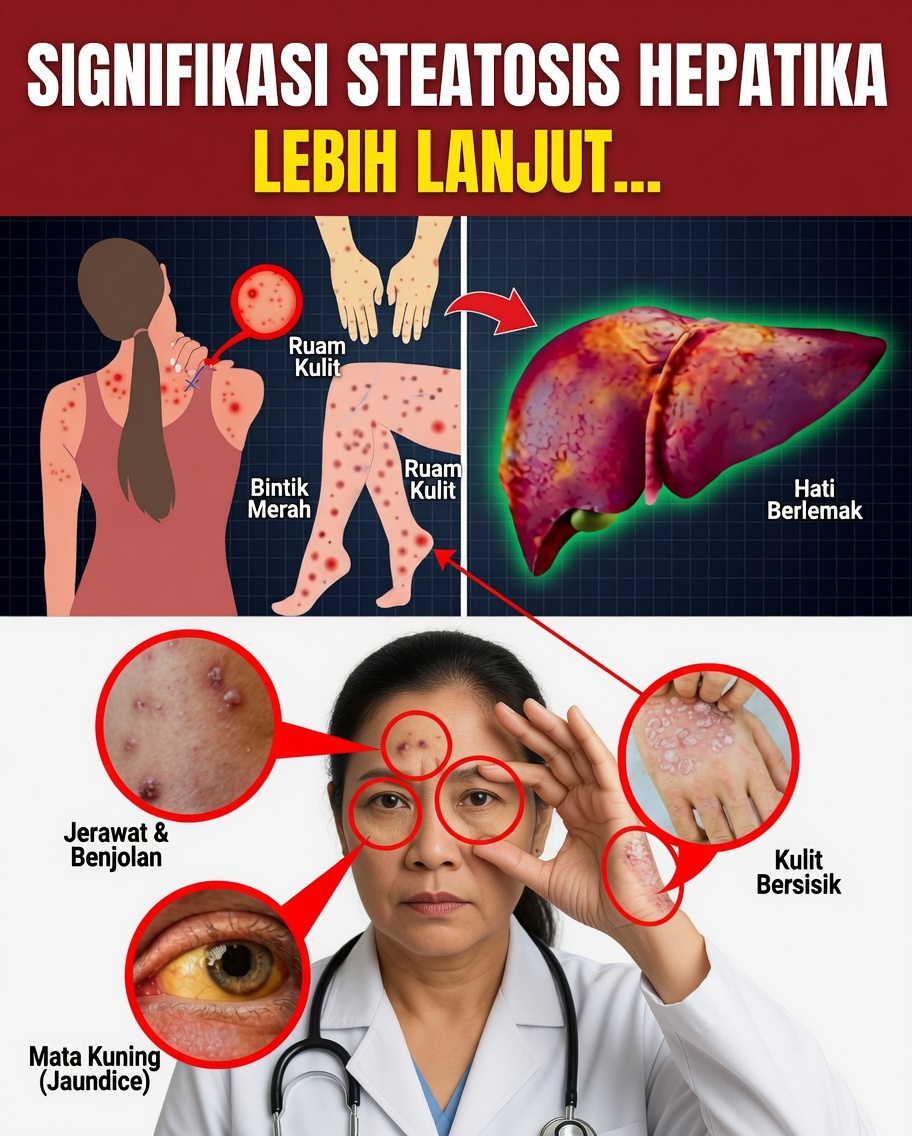 ⚠️ PERINGATAN! 8 gejala misterius yang merusak hati Anda | Hati berlemak