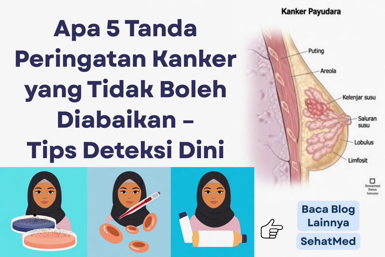 10 Tanda dan Gejala Awal Kanker Payudara yang Tidak Boleh Anda Abaikan
