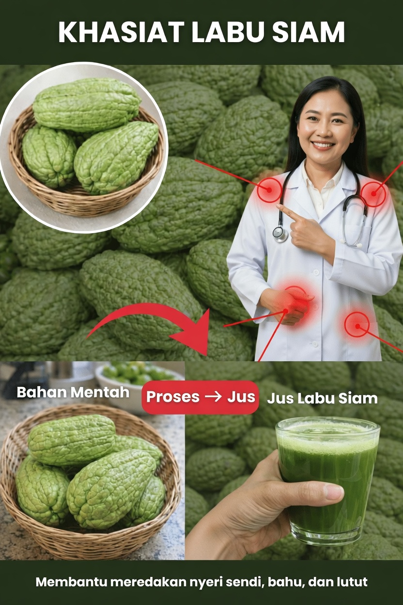 Labu Siam: Tambahan Sederhana untuk Pola Makan Anda demi Kesehatan Sehari-hari dan Mendukung Kesehatan Jantung