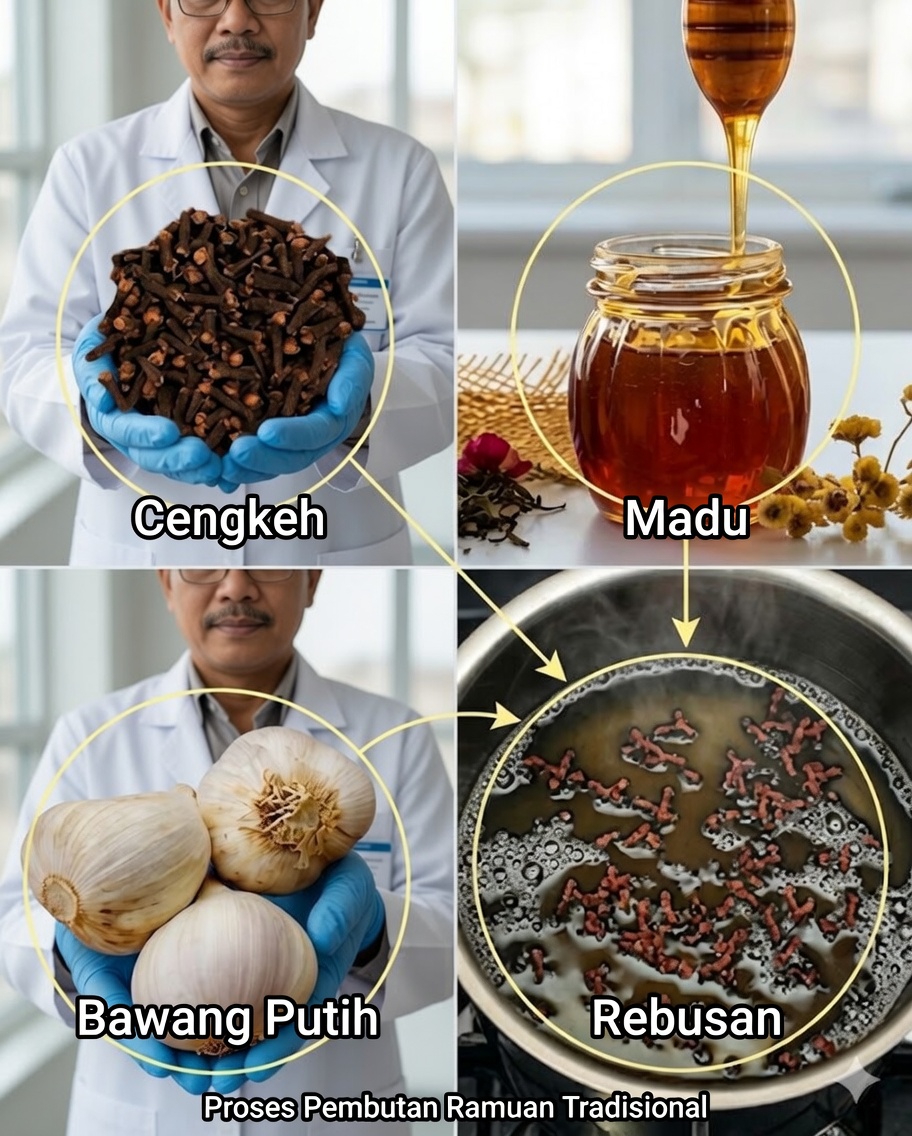 Rahasia Bawang Putih, Cengkeh, dan Madu: Obat Alami yang Ampuh untuk Kesehatan dan Kesejahteraan Anda 🍯✨