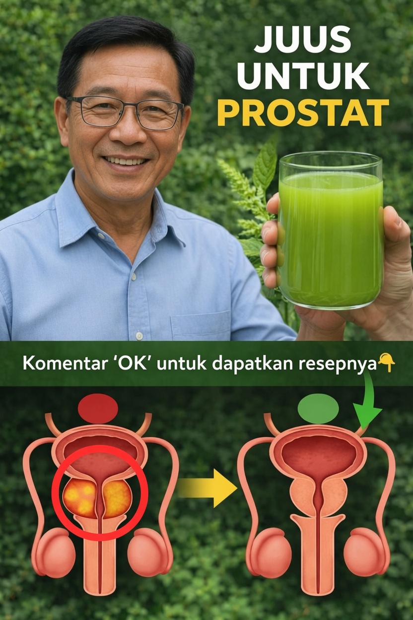 Jus Hijau Sederhana dan Kebiasaan untuk Mendukung Kesehatan Prostat Seiring Bertambahnya Usia