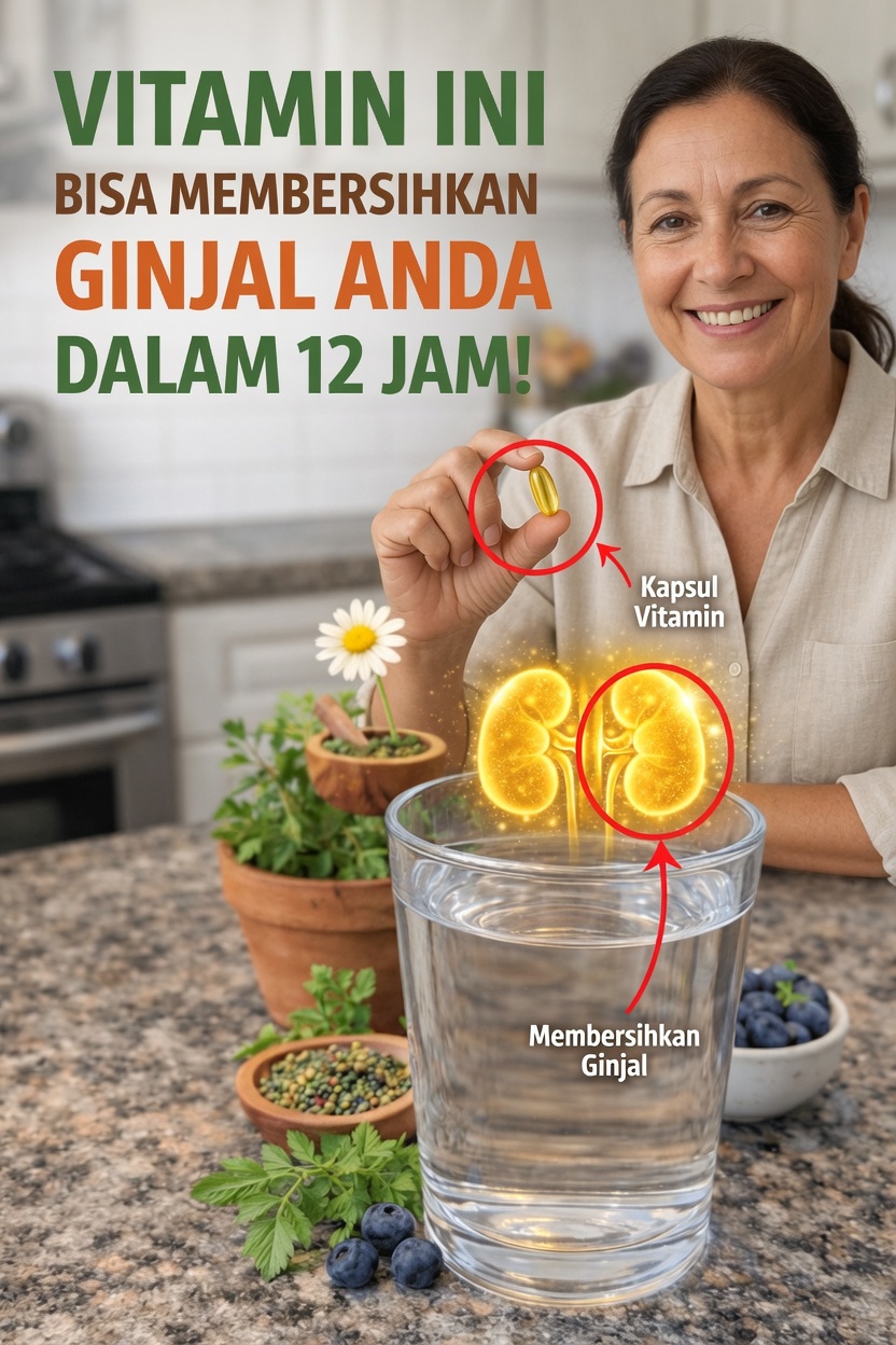 Apakah 3 Vitamin Ini Diam-Diam Mendukung Kesehatan Ginjal Seiring Bertambahnya Usia?