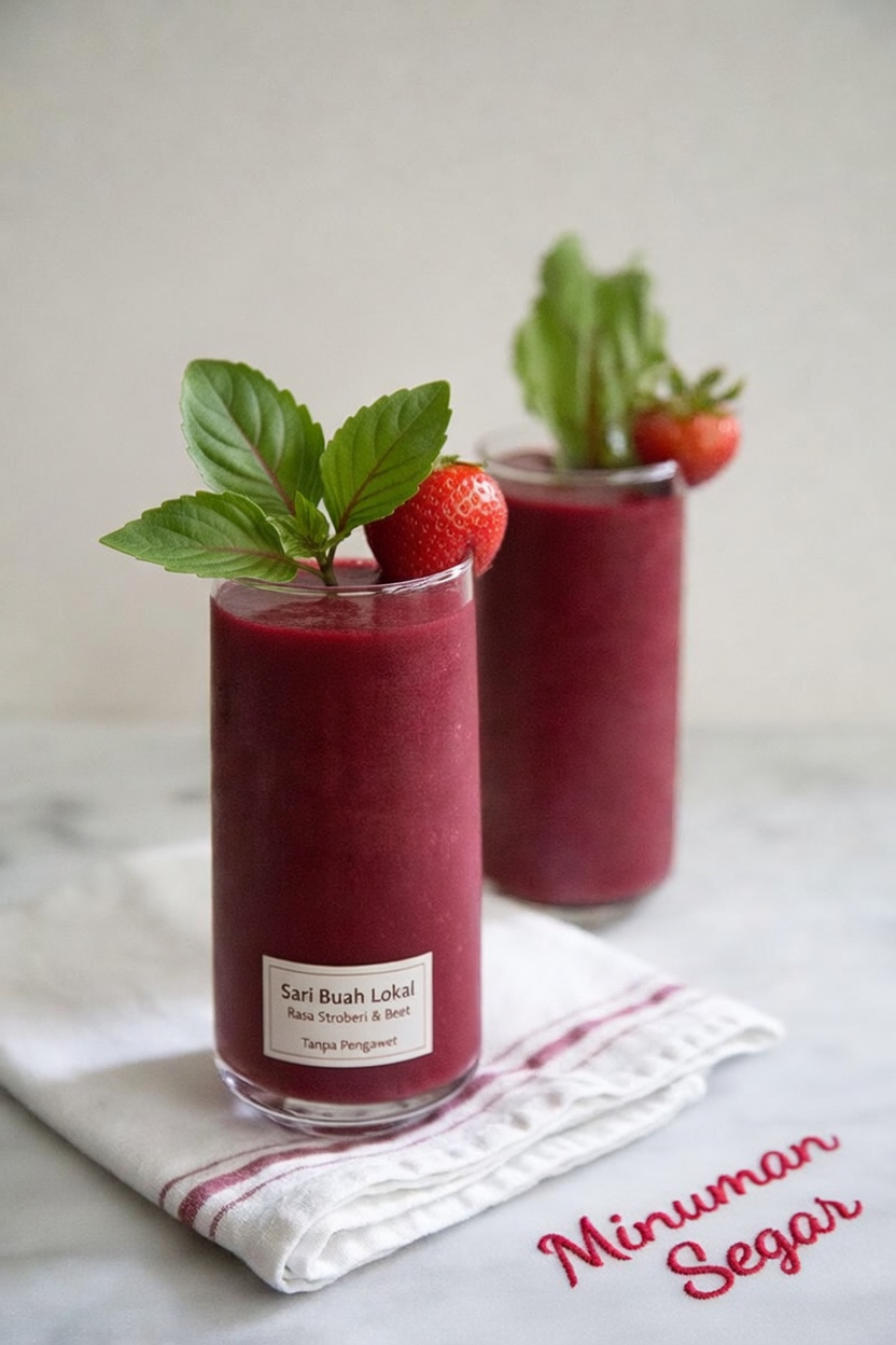 Mungkinkah Punch Buah Merah Cerah Ini Menjadi Kebiasaan Sederhana yang Dibutuhkan Tubuh Anda?