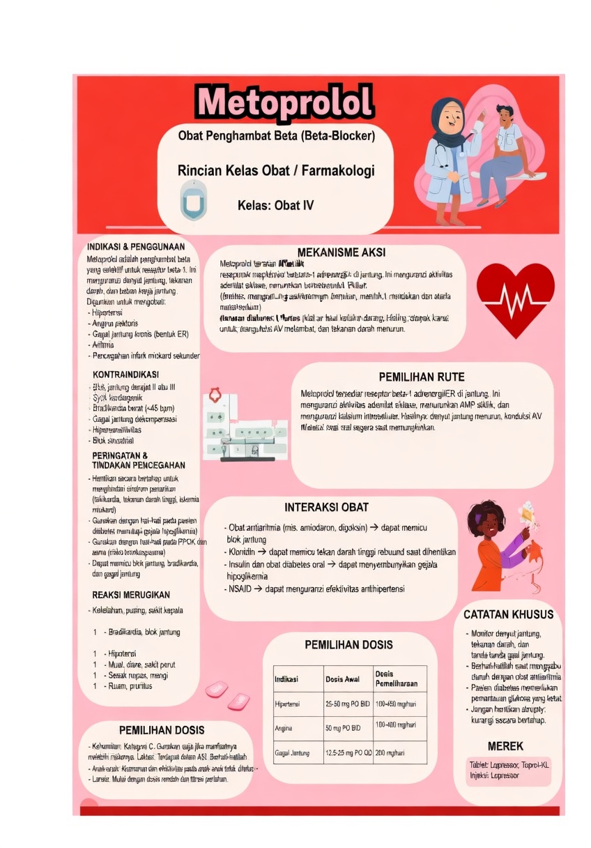 10 Efek Samping Metoprolol yang Umum dan Perlu Anda Ketahui: Panduan Anda untuk Kesadaran Penggunaan Obat yang Lebih Baik