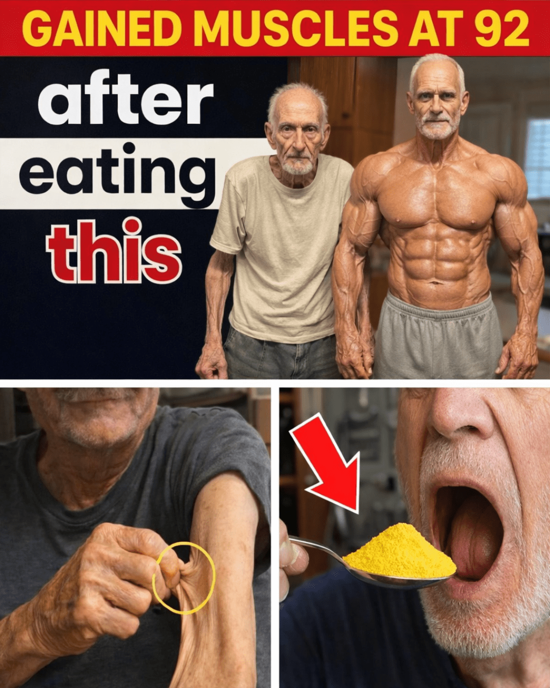 7 Makanan Penting yang Mendukung Kesehatan Otot dan Membantu Melawan Kehilangan Otot Terkait Penuaan pada Lansia