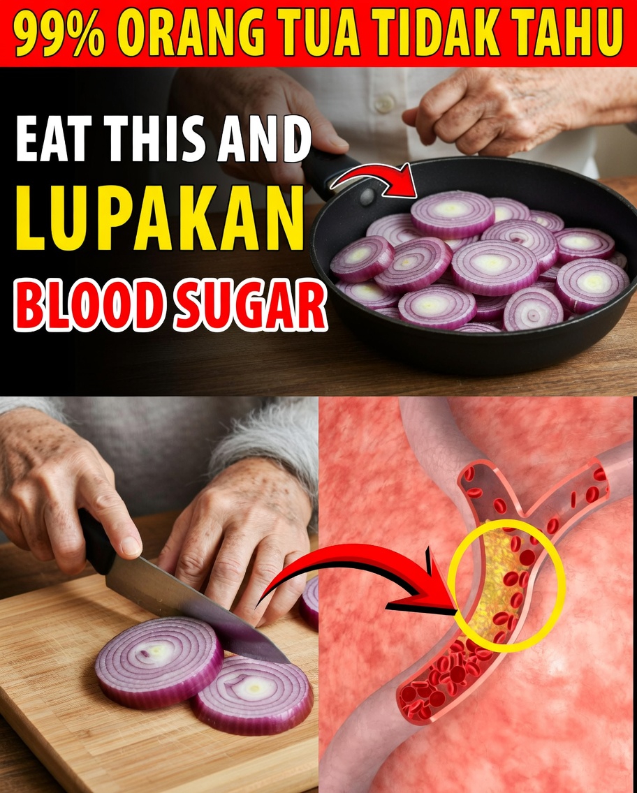 Lansia, Potong SATU Bawang Malam Ini & Teguk Ramuan 60 Detik Ini yang Menurunkan Gula Darah 28 Poin, Membersihkan Arteri Hingga Berkilau, dan Menyelamatkan Jantung Anda—Saat Anda Tidur