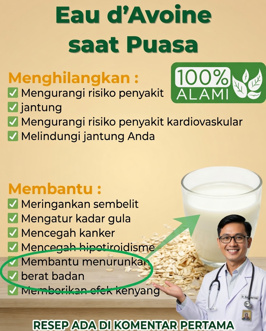 Air oatmeal saat perut kosong: manfaat, khasiat, dan cara menyiapkannya