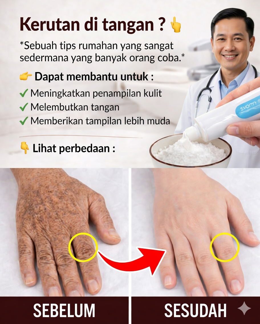 “Rasanya seperti saya menjalani operasi plastik”: ramuan rumahan yang banyak digunakan untuk mengurangi kerutan dan noda di tangan serta lengan ✨🖐️