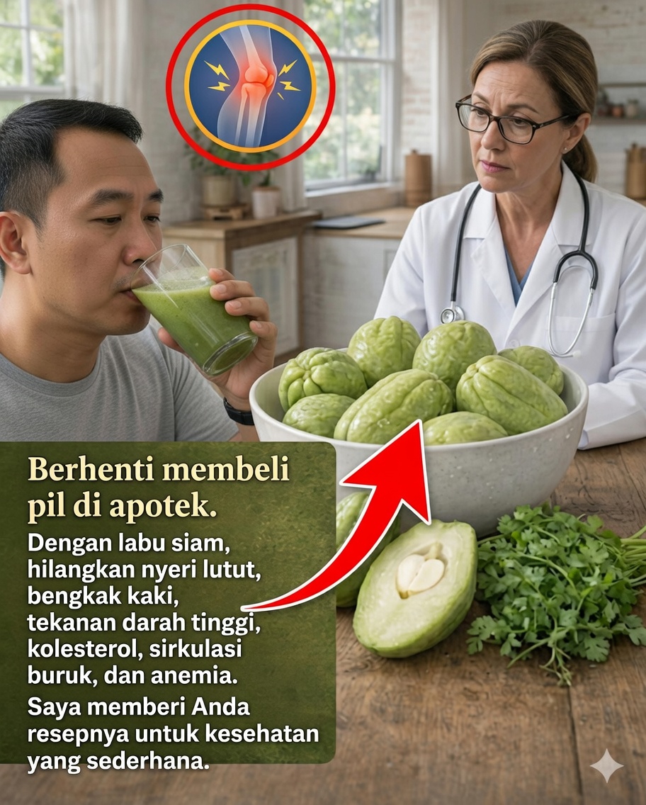 Jus dan tisane labu siam: obat alami yang banyak orang pilih untuk menjaga kesehatan mereka 🌿🥤
