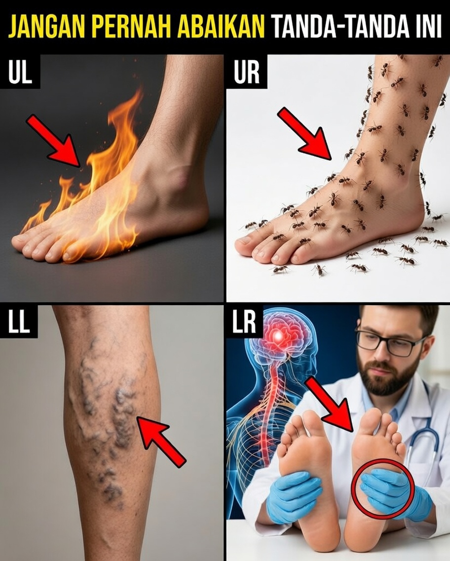 8 tanda diam-diam kerusakan saraf yang bermula di jari-jari kaki Anda dan mungkin Anda abaikan