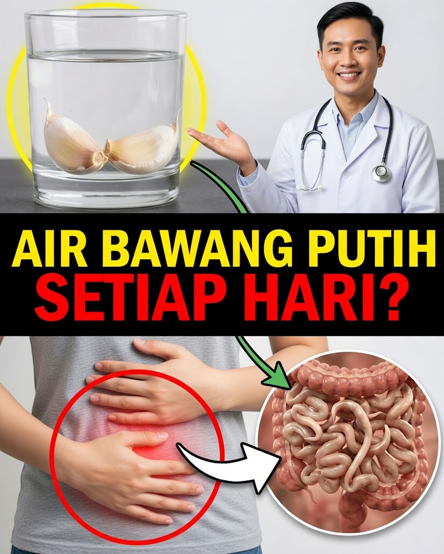 Apa yang terjadi di tubuh Anda ketika Anda minum segelas air bawang putih setiap hari?