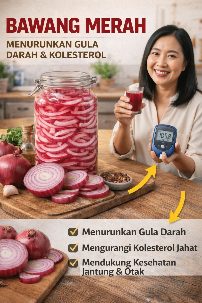 Menjelajahi Potensi Manfaat Kesehatan Bawang Merah untuk Pengelolaan Gula Darah dan Kolesterol